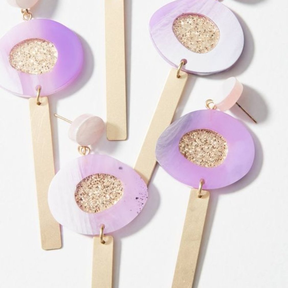 Moonbeam Drop Earrings